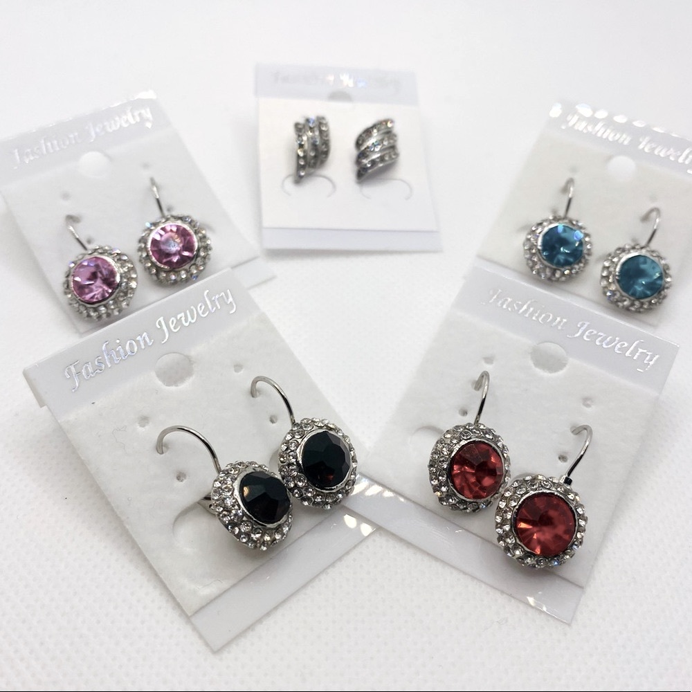5 Pairs of Earrings Bundle